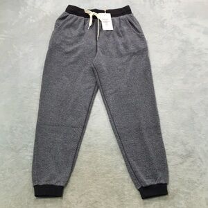 Feat Unisex Blanket Blend Gray Joggers Size M New